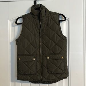 Altar’d State Olive Green Puffer Vest